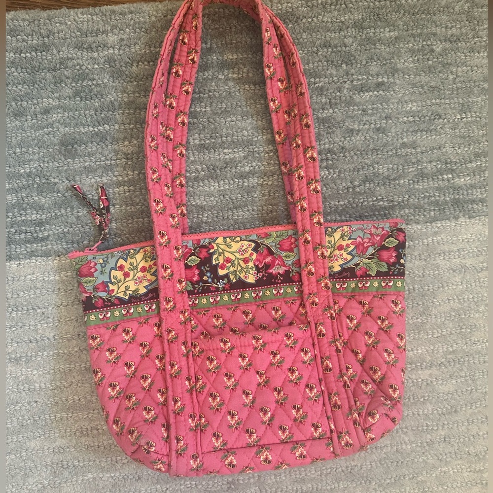 Vera Bradley Pink Tote Bag with Stylish Design